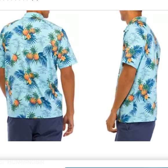NWT Tommy Bahama IslandZone Palm Desert Pina Isle Short Sleeve Polo Shirt - Picture 4 of 10